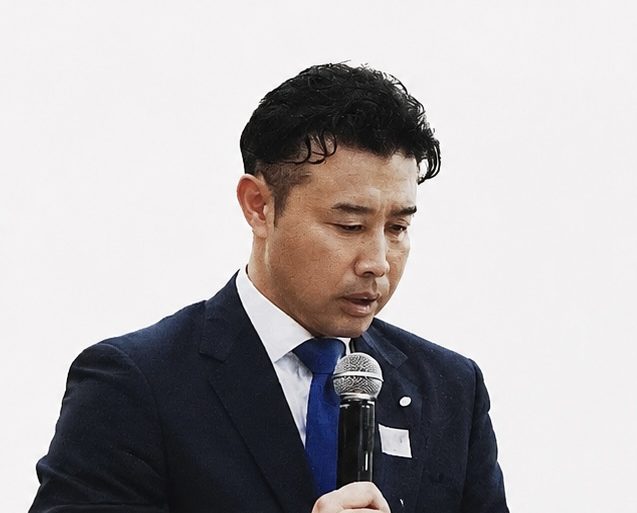 第14回社内木鶏全国大会にて田部井社長が『致知』「特集総リード」を朗読いたしました