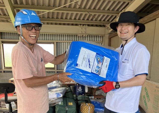 熊本地震の支援活動を実施いたしました。